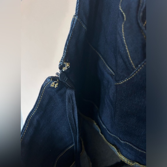 Urban Outfitters Dark Denim Halter Dress - Picture 6 of 7